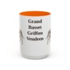 15oz-grand-basset-griffon-vendeen-mug-orange 15oz Grand Basset Griffon Vendeen Mug, Orange, front view