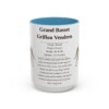 15oz Grand Basset Griffon Vendeen Mug, Light Blue, front view