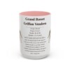 15oz Grand Basset Griffon Vendeen Mug, Pink, front view