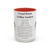 15oz Grand Basset Griffon Vendeen Mug, Red, front view