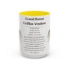 15oz Grand Basset Griffon Vendeen Mug, Yellow, front view