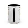 15oz Greyhound Latin Mug, Black, back view