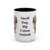 15oz-havanese-mug-humor-black-front 15oz Funny Havanese Mug, Black, front view