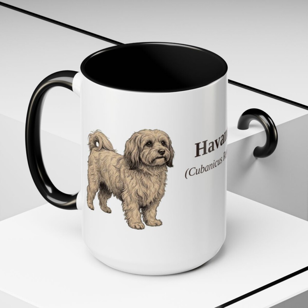 15oz-havanese-mug-latin-black-context-2 15oz Havanese Latin Mug, Black, lifestyle photo