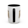 15oz Havanese Dog Mom Mug, Black, back view