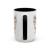 15oz Horgi Latin Mug, Black, back view