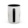 15oz Ibizan Hound Dog Mom Mug, Black, back view