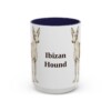 15oz-ibizan-hound-mug-navy 15oz Ibizan Hound Mug, Navy, front view