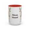 15oz-ibizan-hound-mug-red 15oz Ibizan Hound Mug, Red, front view