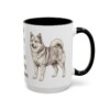 15oz-icelandic-sheepdog-mug-humor-black-right 15oz Funny Icelandic Sheepdog Mug, Black, right side view