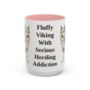 15oz-icelandic-sheepdog-mug-humor-pink 15oz Funny Icelandic Sheepdog Mug, Pink, front view