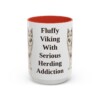 15oz-icelandic-sheepdog-mug-humor-red 15oz Funny Icelandic Sheepdog Mug, Red, front view