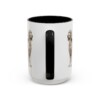 15oz Funny Irish Setter Mug, Black, back view
