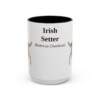 15oz-irish-setter-mug-latin-black-front 15oz Irish Setter Latin Mug, Black, front view
