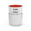 15oz-irish-setter-mug-latin-red 15oz Irish Setter Latin Mug, Red, front view