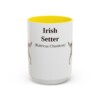 15oz-irish-setter-mug-latin-yellow 15oz Irish Setter Latin Mug, Yellow, front view