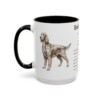 15oz Irish Setter Mug, Black, left side view