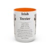 15oz-irish-terrier-mug-writeup-orange 15oz Irish Terrier Mug, Orange, front view