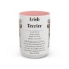 15oz-irish-terrier-mug-writeup-pink 15oz Irish Terrier Mug, Pink, front view