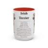15oz-irish-terrier-mug-writeup-red 15oz Irish Terrier Mug, Red, front view
