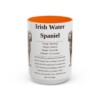 15oz irish water spaniel mug, Orange