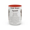 15oz irish water spaniel mug, Red