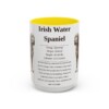 15oz irish water spaniel mug, Yellow