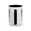 15oz irish wolfhound mug, Black