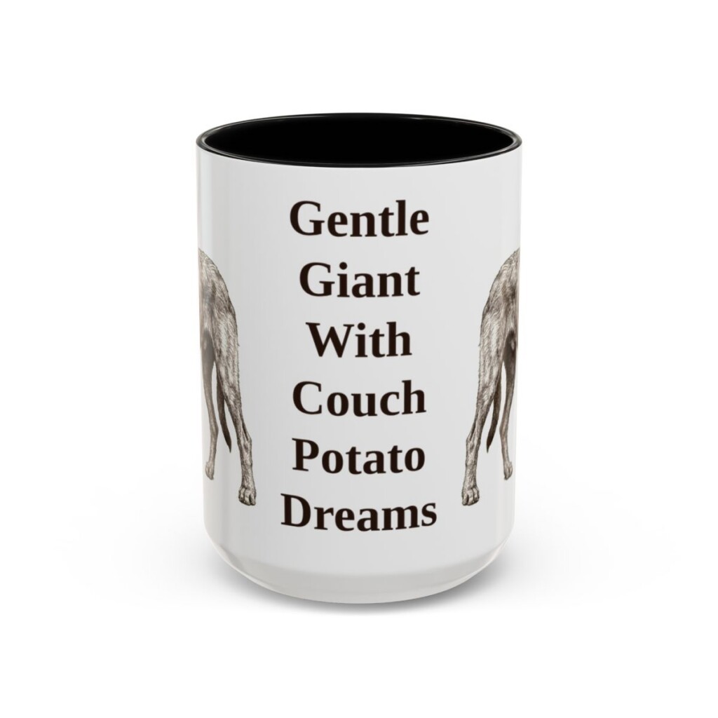 15oz-irish-wolfhound-mug-humor-black-front 15oz irish wolfhound mug, Black