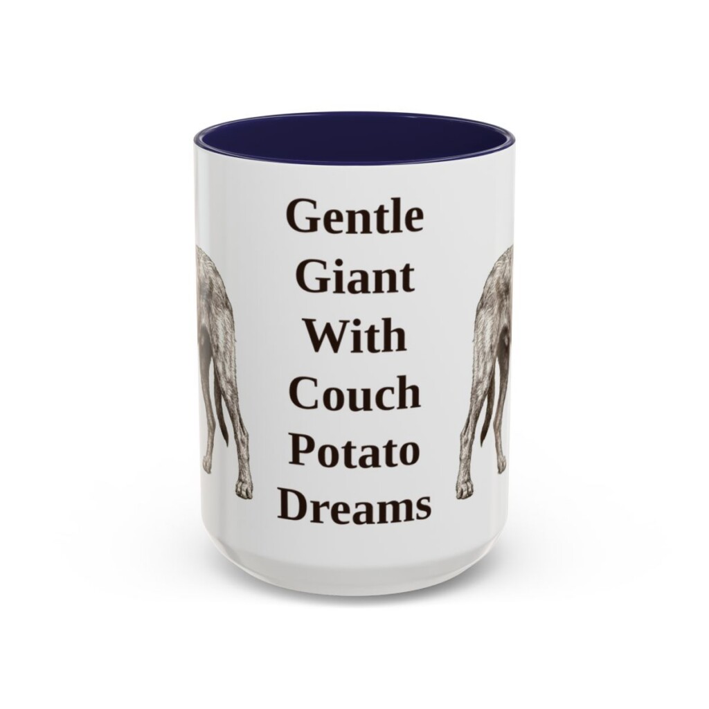 15oz-irish-wolfhound-mug-humor-navy 15oz irish wolfhound mug, Navy