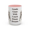 15oz-irish-wolfhound-mug-humor-pink 15oz irish wolfhound mug, Pink
