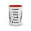 15oz-irish-wolfhound-mug-humor-red 15oz irish wolfhound mug, Red