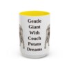 15oz-irish-wolfhound-mug-humor-yellow 15oz irish wolfhound mug, Yellow