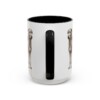 15oz irish wolfhound mug, Black