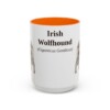 15oz irish wolfhound mug, Orange