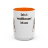 15oz irish wolfhound mug, Orange