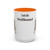 15oz irish wolfhound mug, Orange