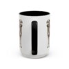 15oz irish wolfhound mug, Black