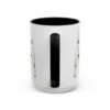 15oz Funny Jack Russell Terrier Mug, Black, back view