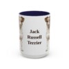 15oz-jack-russell-terrier-mug-navy 15oz Jack Russell Terrier Mug, Navy, front view