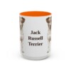 15oz-jack-russell-terrier-mug-orange 15oz Jack Russell Terrier Mug, Orange, front view