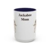 15oz-jackabee-mug-mom-navy 15oz Jackabee Dog Mom Mug, Navy, front view