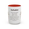 15oz-jackabee-mug-writeup-red 15oz Jackabee Mug, Red, front view
