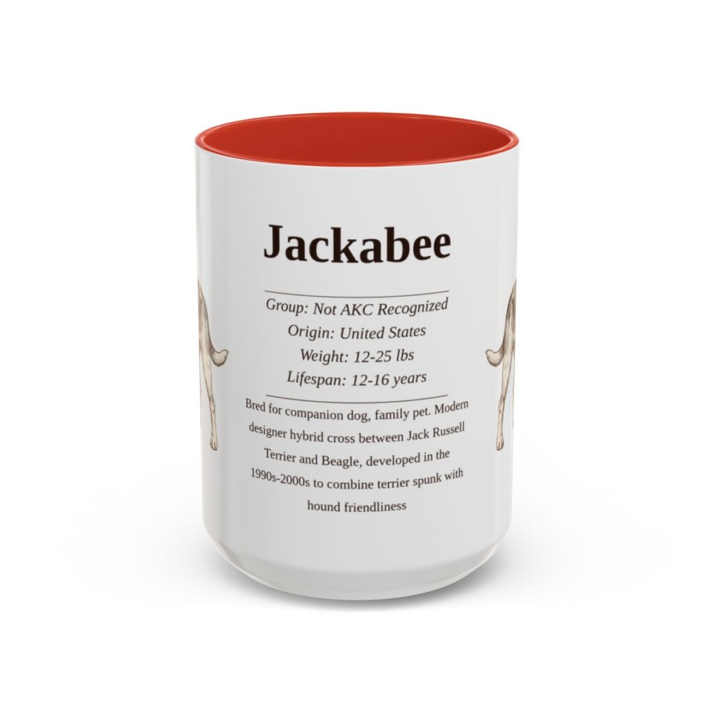 15oz-jackabee-mug-writeup-red 15oz Jackabee Mug, Red, front view