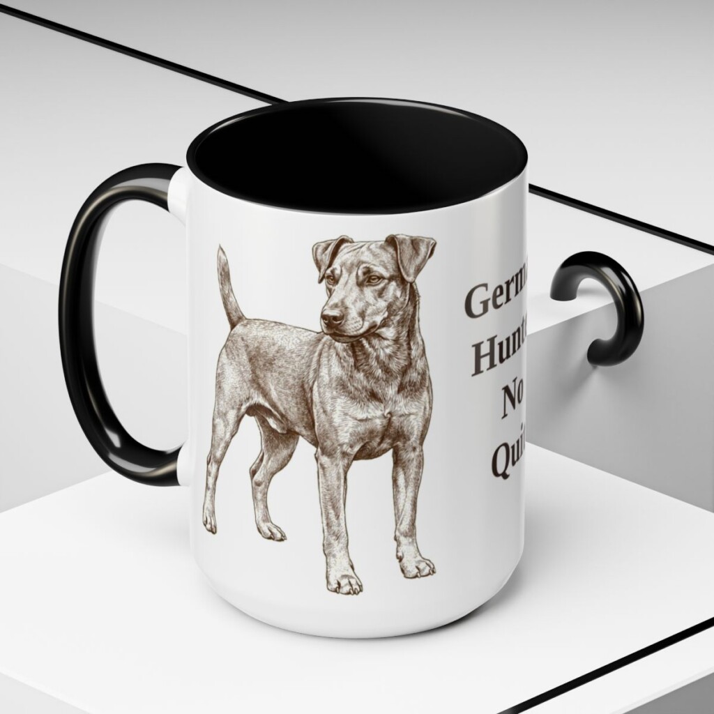 15oz-jagdterrier-mug-humor-black-context-2 15oz Funny Jagdterrier Mug, Black, lifestyle photo