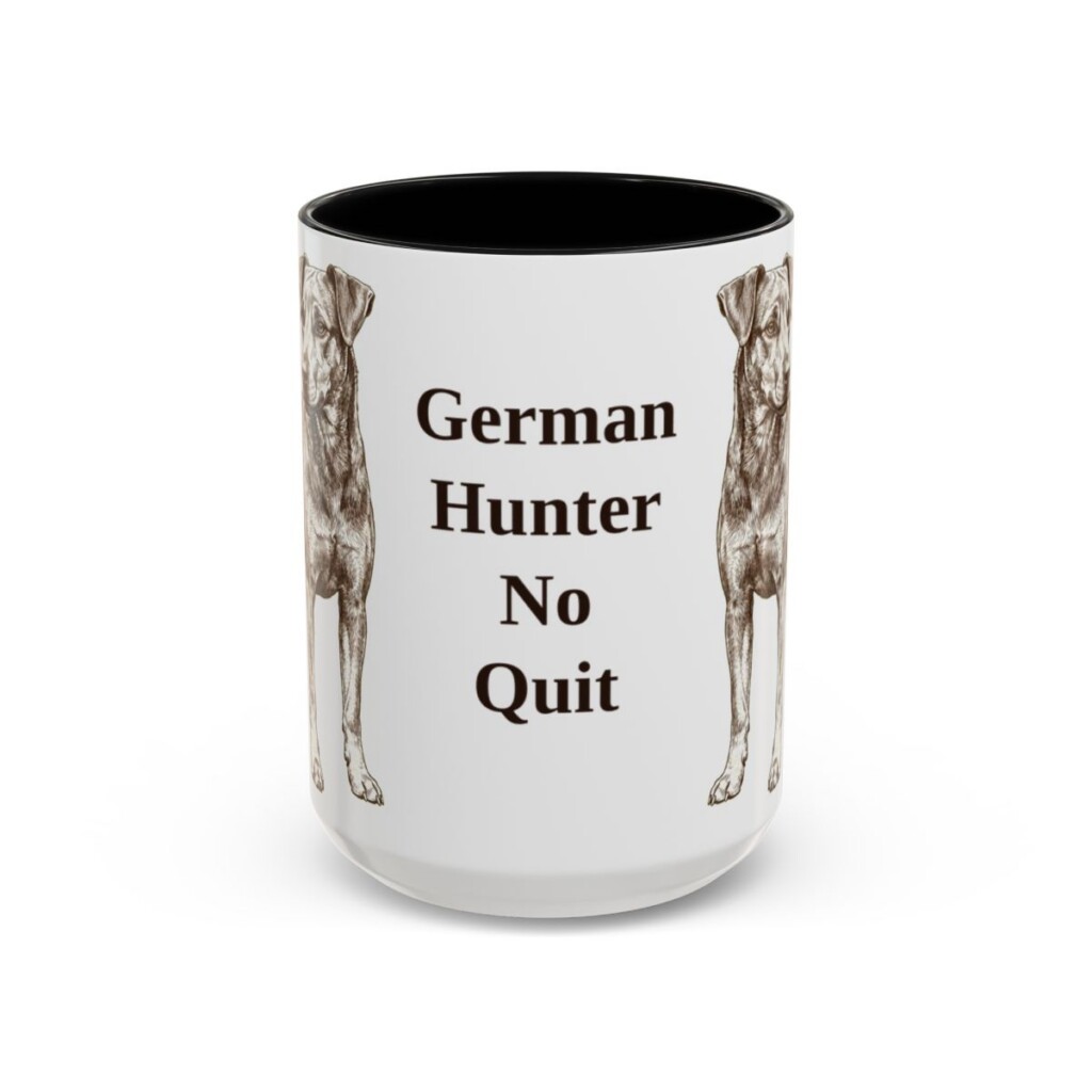 15oz-jagdterrier-mug-humor-black-front 15oz Funny Jagdterrier Mug, Black, front view