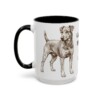 15oz-jagdterrier-mug-humor-black-left 15oz Funny Jagdterrier Mug, Black, left side view