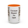 15oz-jagdterrier-mug-humor-orange 15oz Funny Jagdterrier Mug, Orange, front view