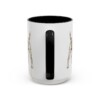 15oz Jagdterrier Latin Mug, Black, back view