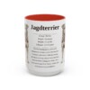 15oz Jagdterrier Mug, Red, front view